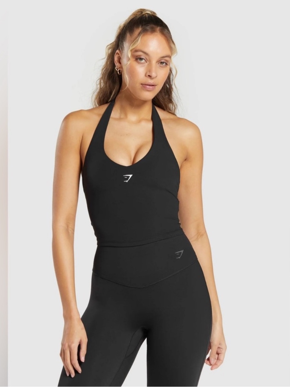 Gymshark Halter Neck Cami with Shelf